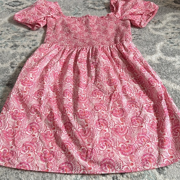 J.Crew Puff-sleeve smocked mini dress in dandelion swirl - Picture 5 of 11